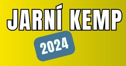 Jarní kemp 2024: získejte poukázku jako dárek